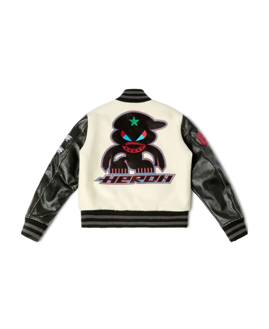 Hp Patches Varsity Bomber Jacket