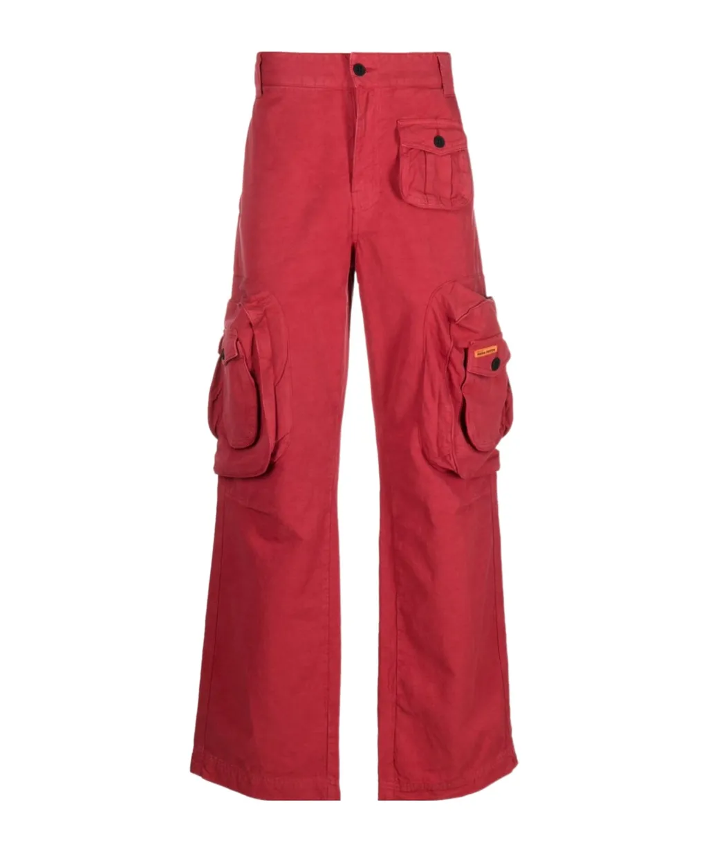 Logo-Patch Cargo Trousers
