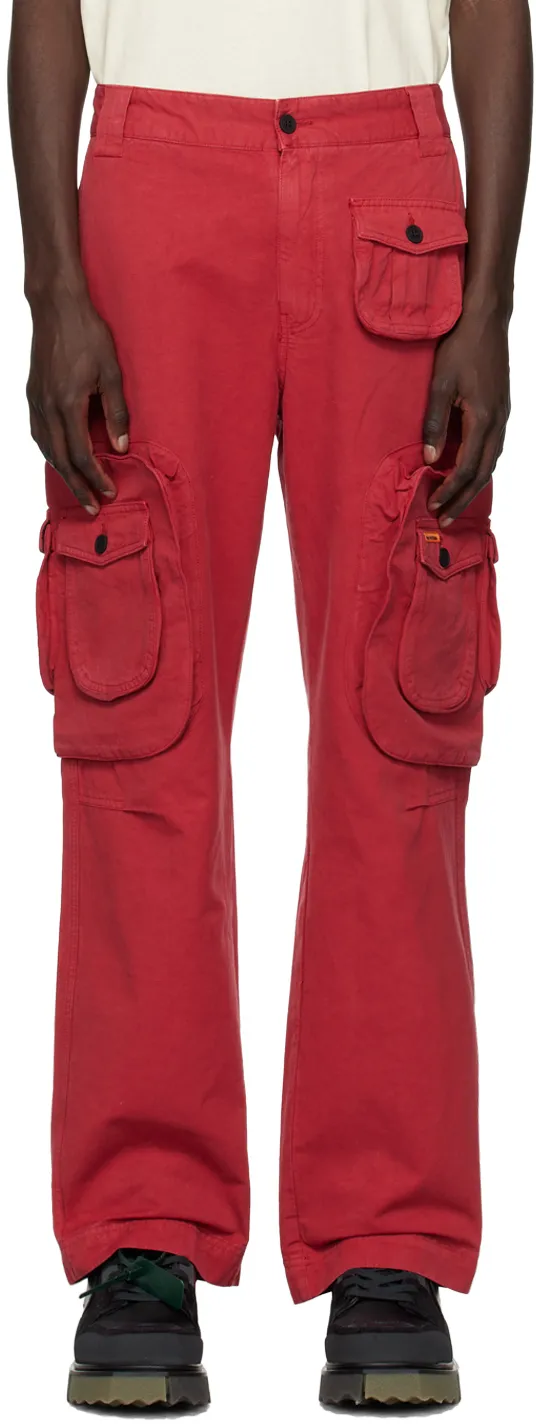 Logo-Patch Cargo Trousers