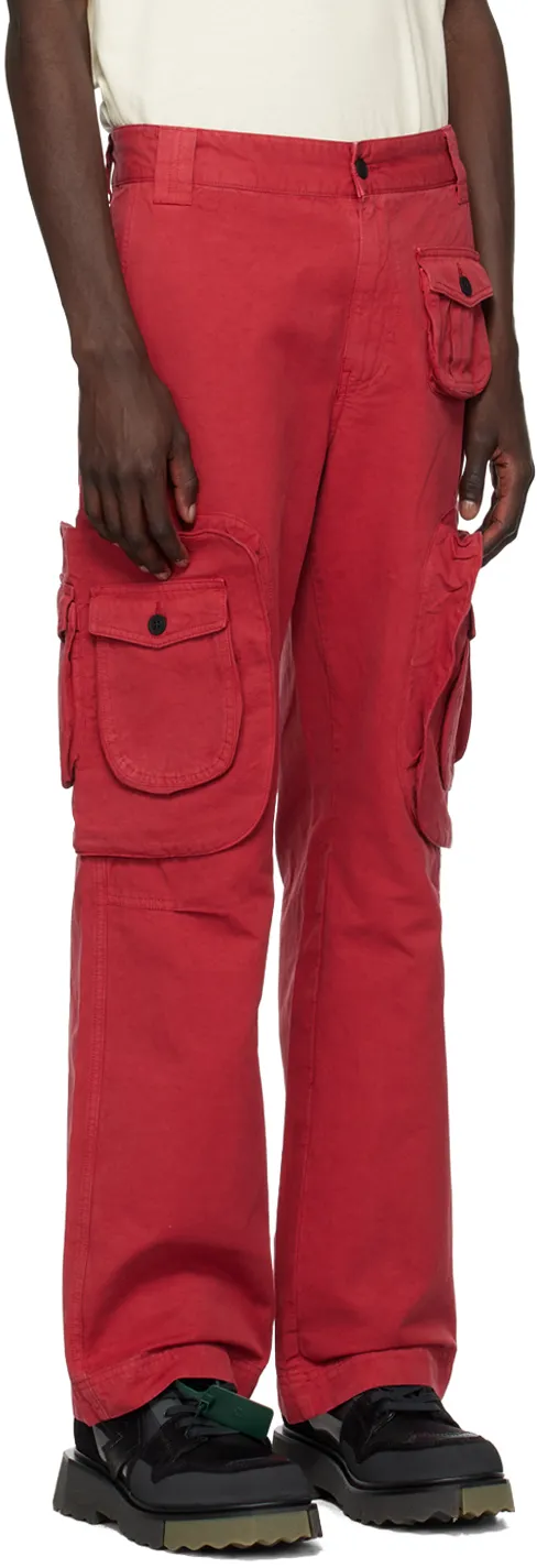 Logo-Patch Cargo Trousers