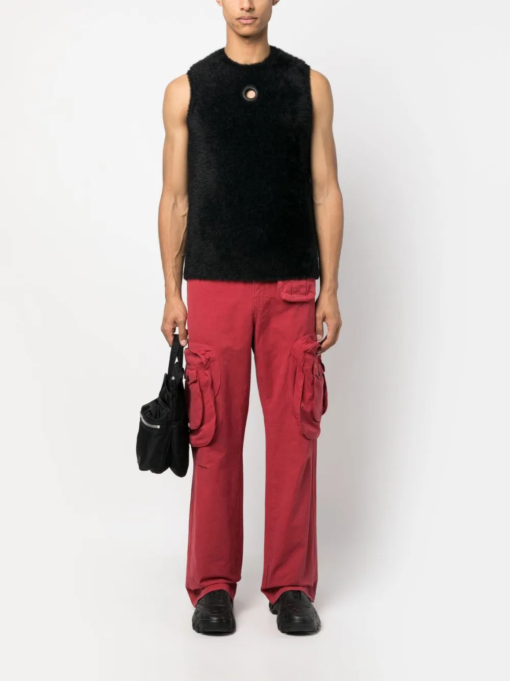 Logo-Patch Cargo Trousers