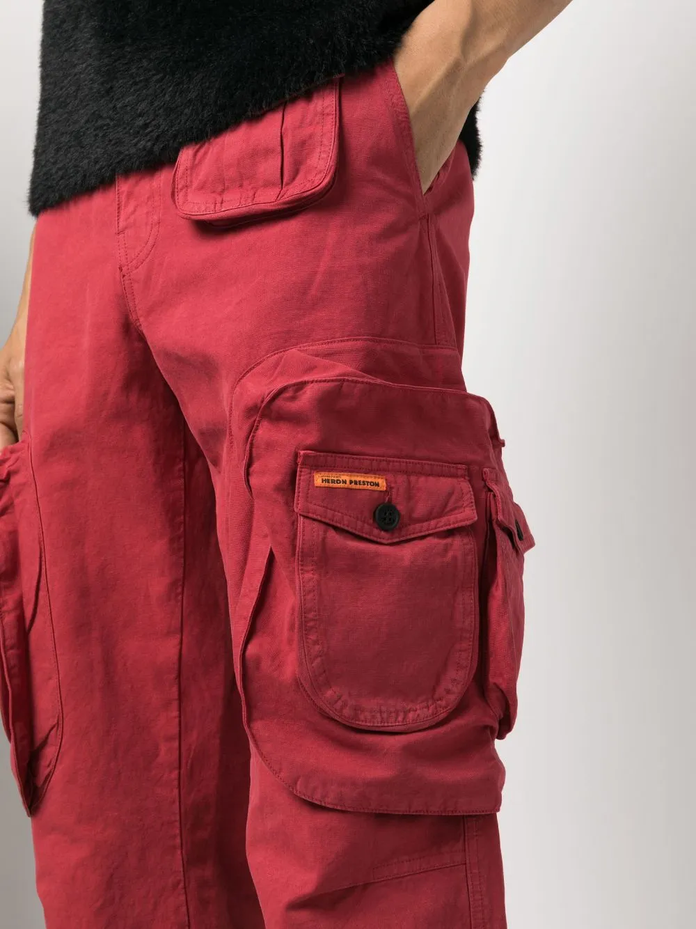 Logo-Patch Cargo Trousers