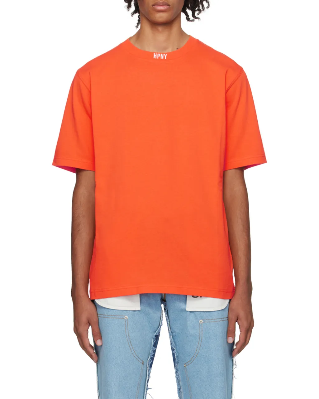 Logo Embroidered Crewneck T-Shirt