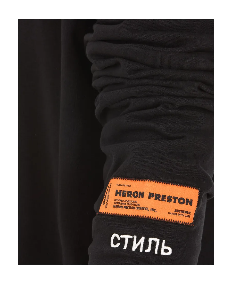 Logo Embroidered Turtleneck Pullover