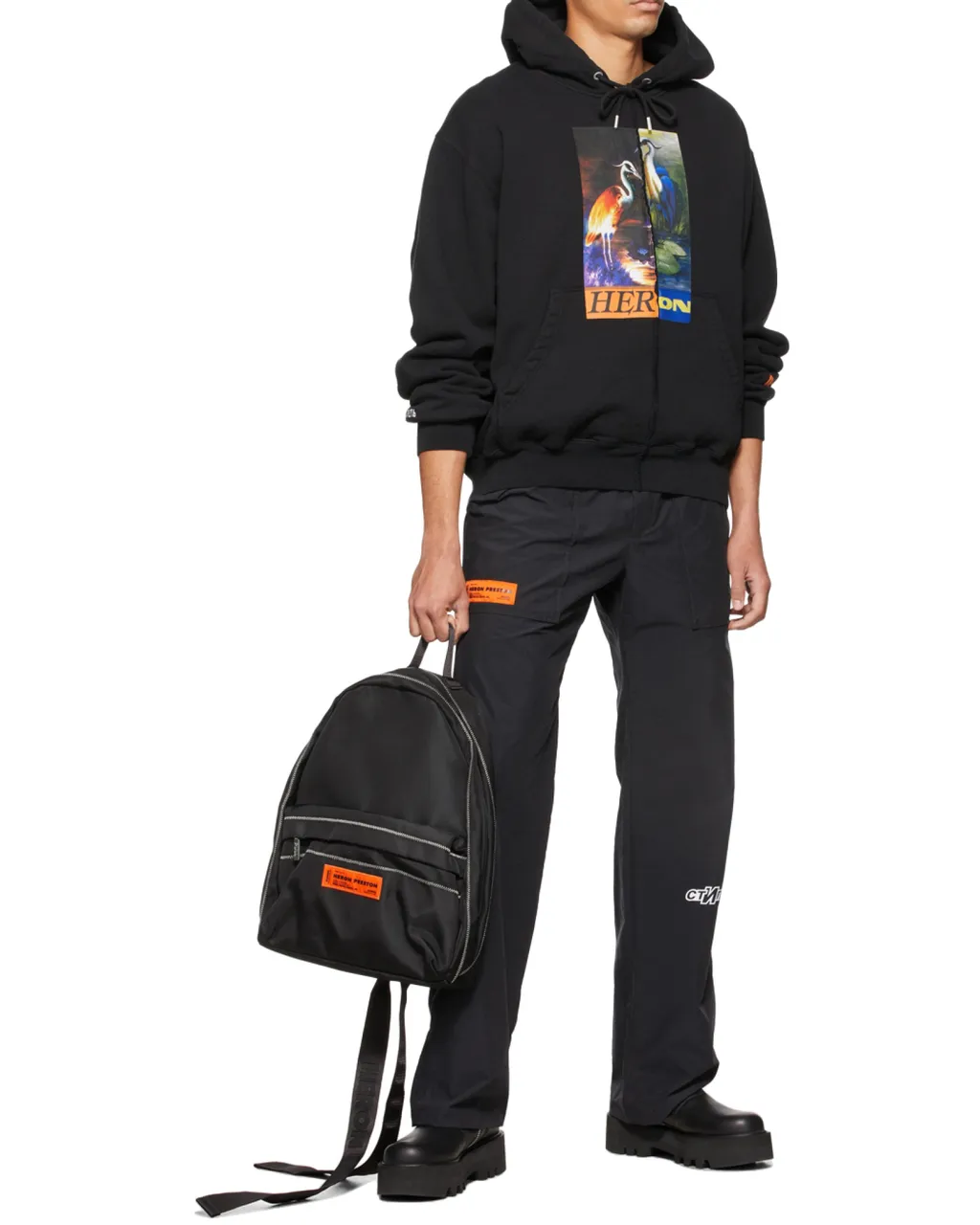 Logo-Print Hoodie