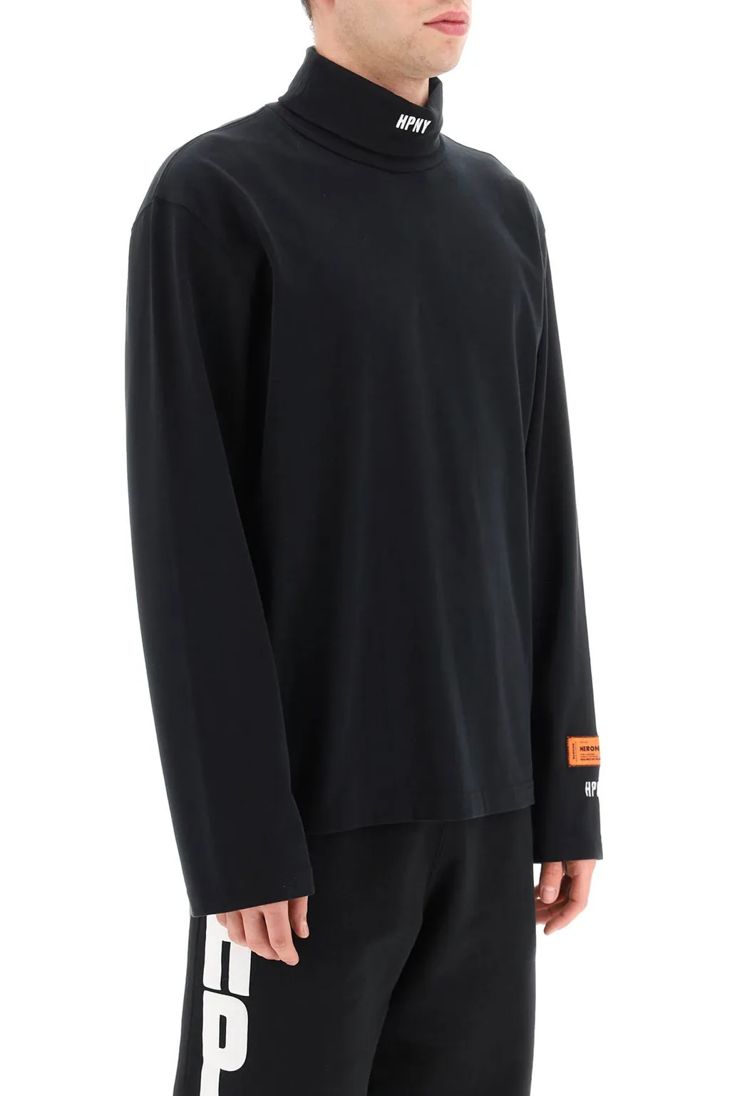 Logo Embroidered Long-Sleeved T-Shirt