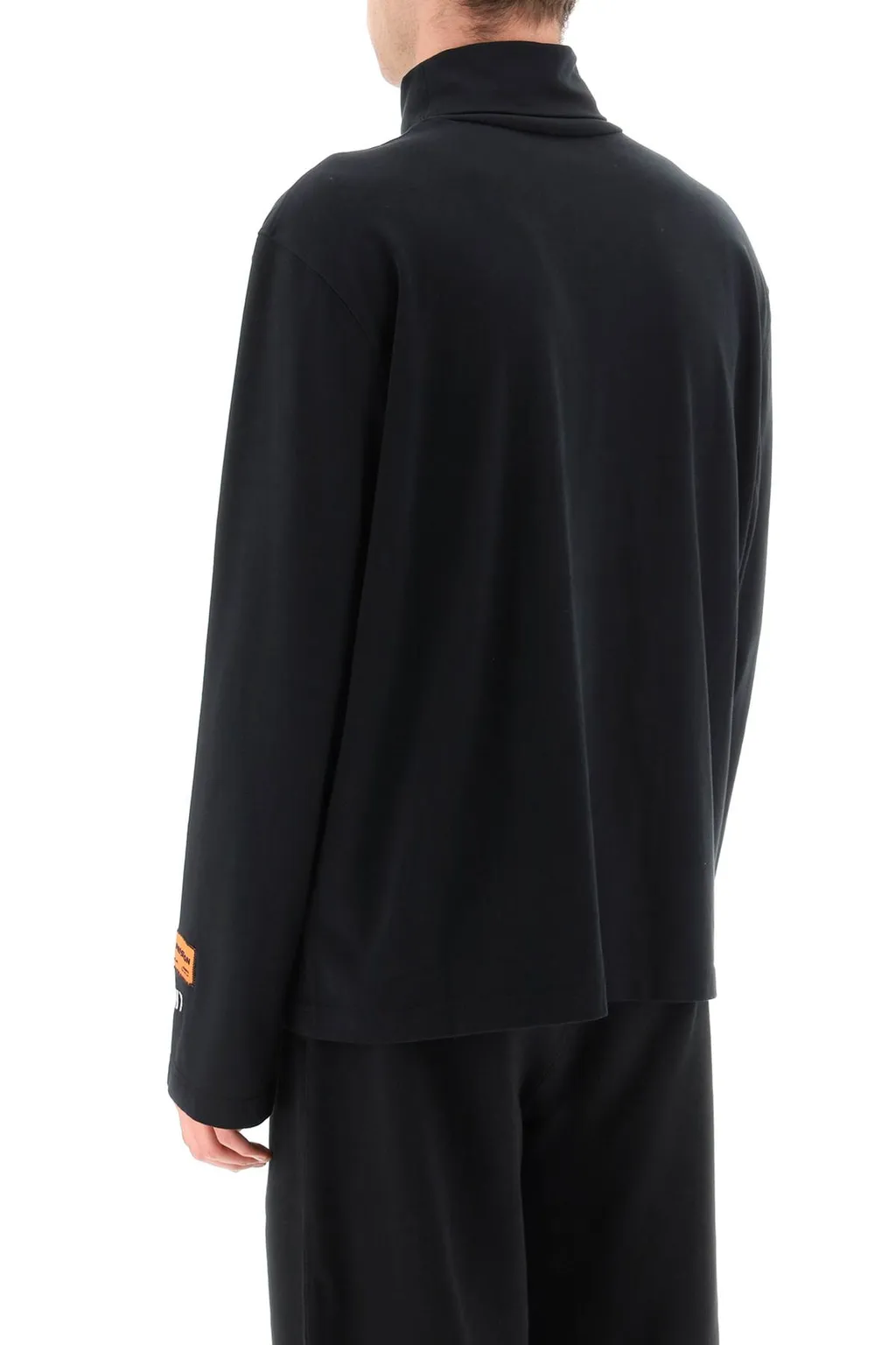 Logo Embroidered Long-Sleeved T-Shirt