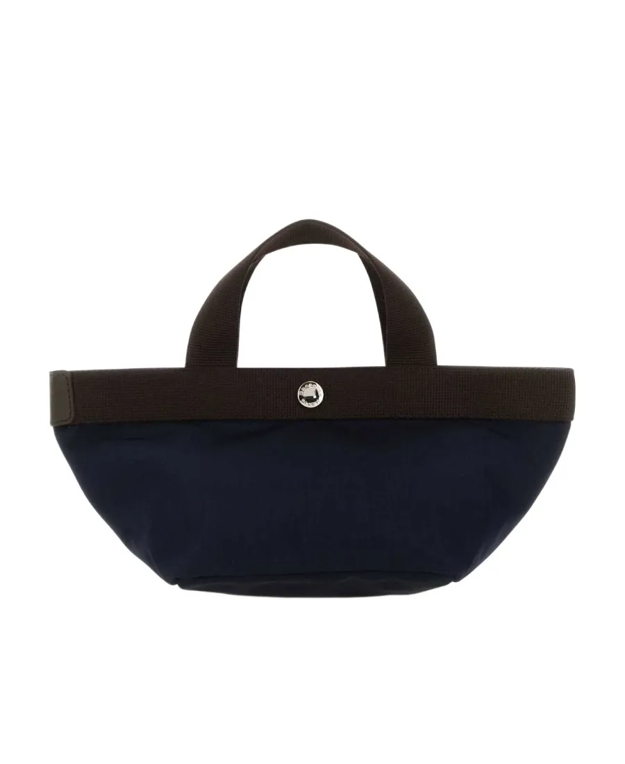 Snap-Closure Tote Bag