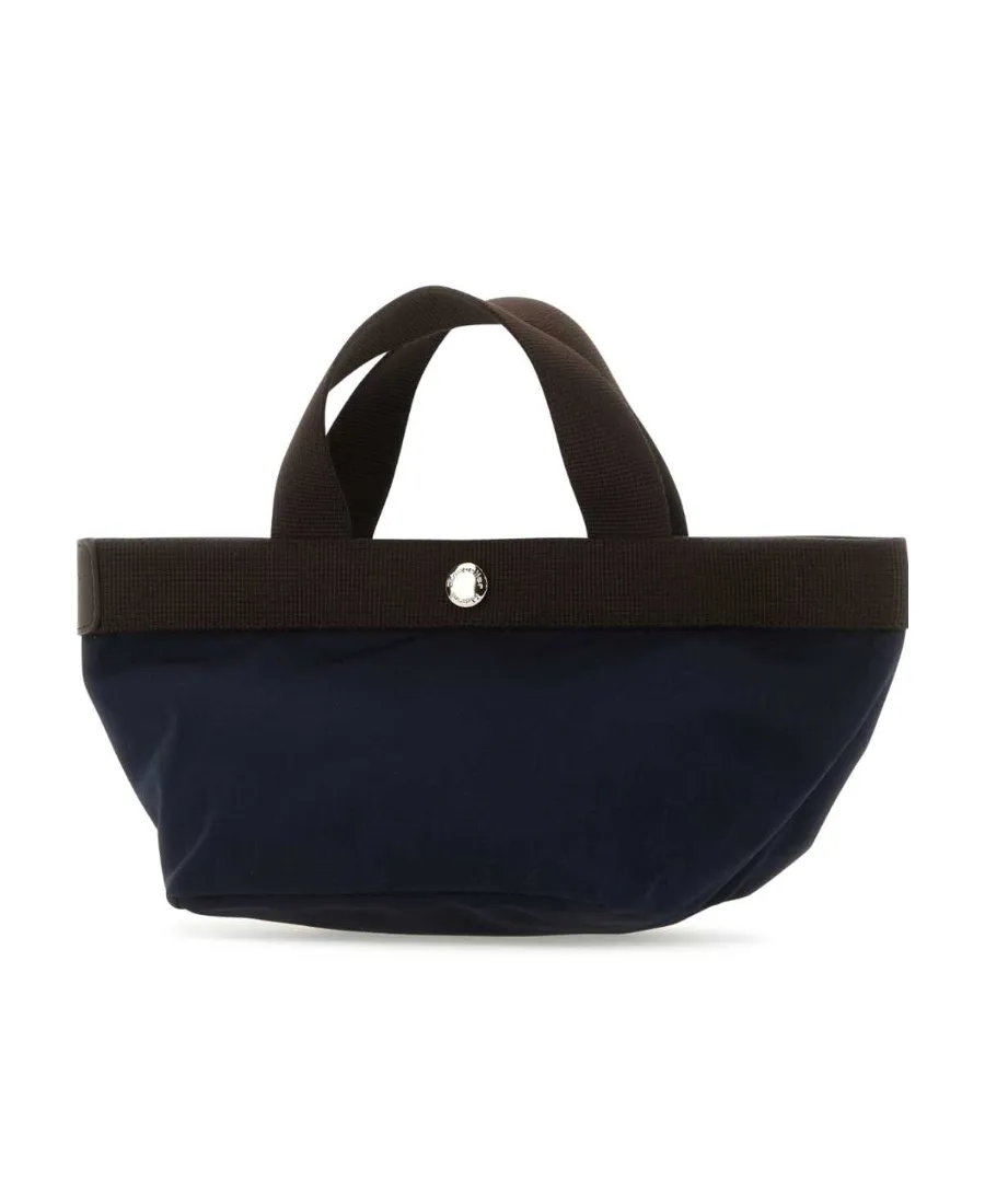 Snap-Closure Tote Bag