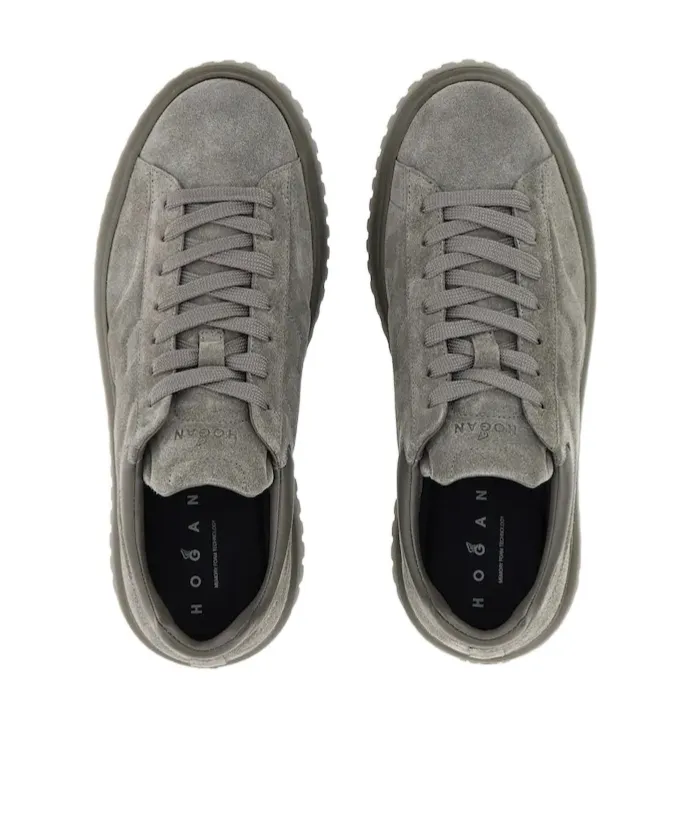 H-Stripes Lace-Up Sneakers