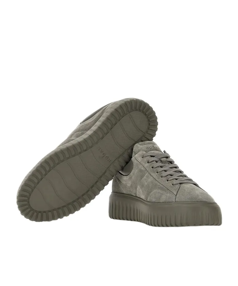 H-Stripes Lace-Up Sneakers