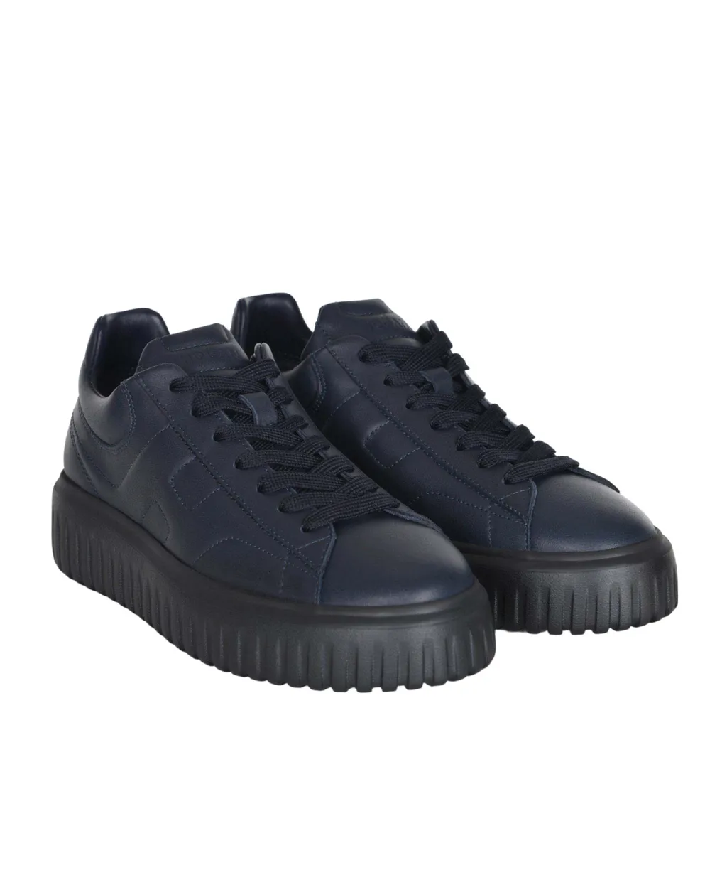 H-Stripes Lace-Up Sneakers