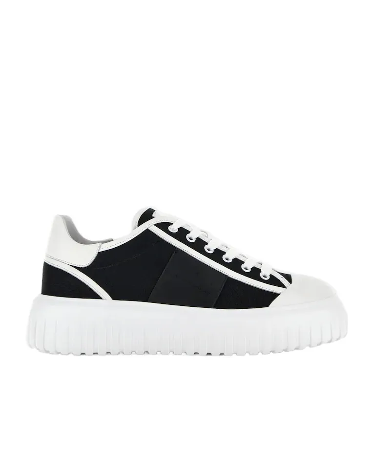 H-Stripes Lace-Up Sneakers