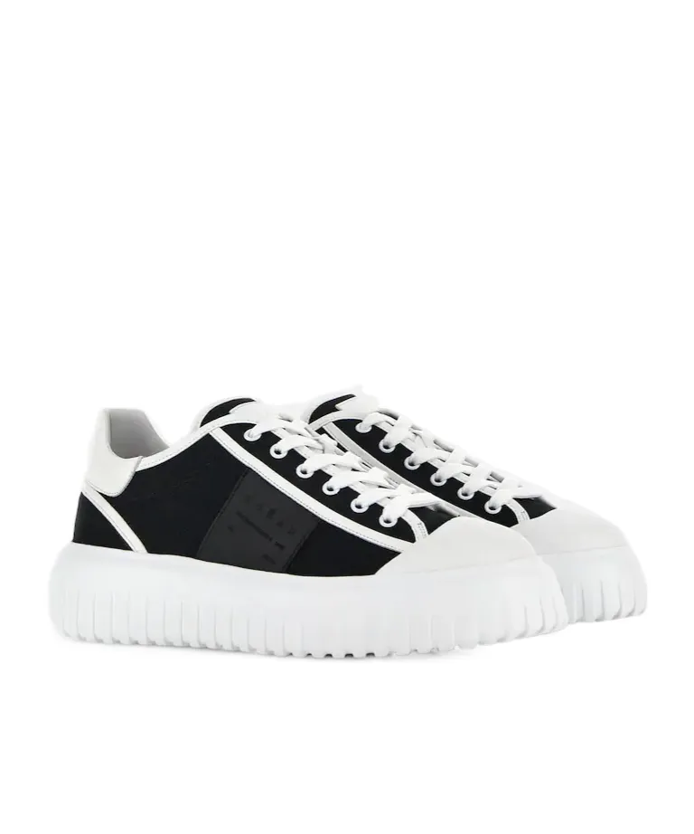 H-Stripes Lace-Up Sneakers