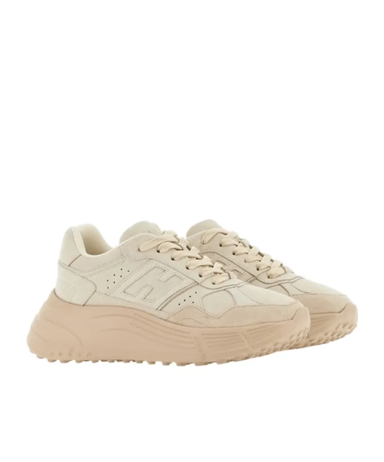 Platform Lace-Up Sneakers