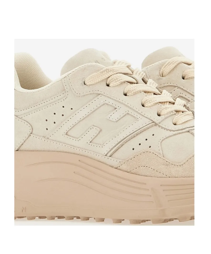 Platform Lace-Up Sneakers