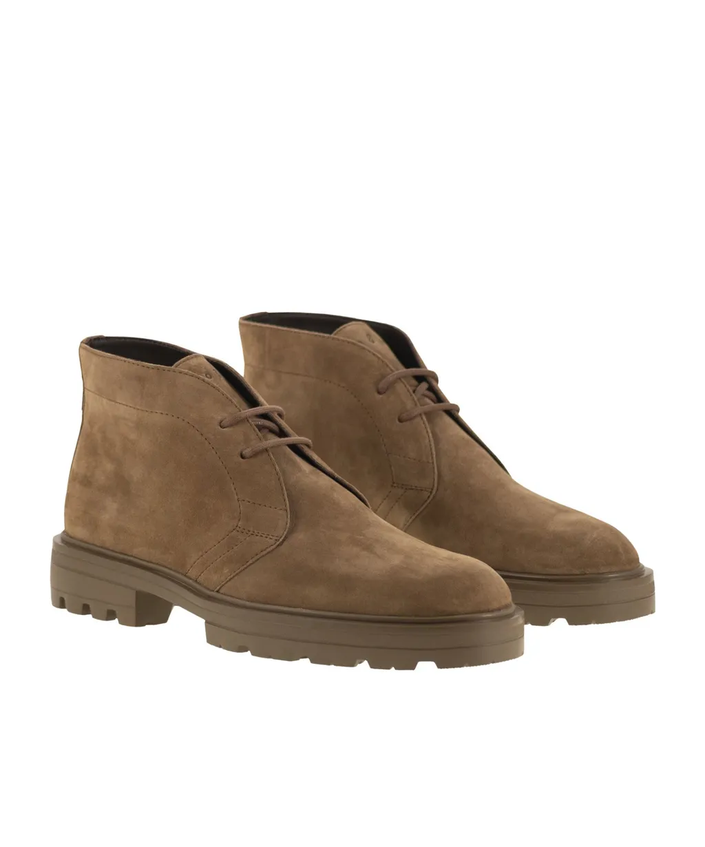 Lace-Up Ankle Boots
