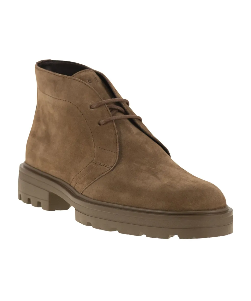 Lace-Up Ankle Boots