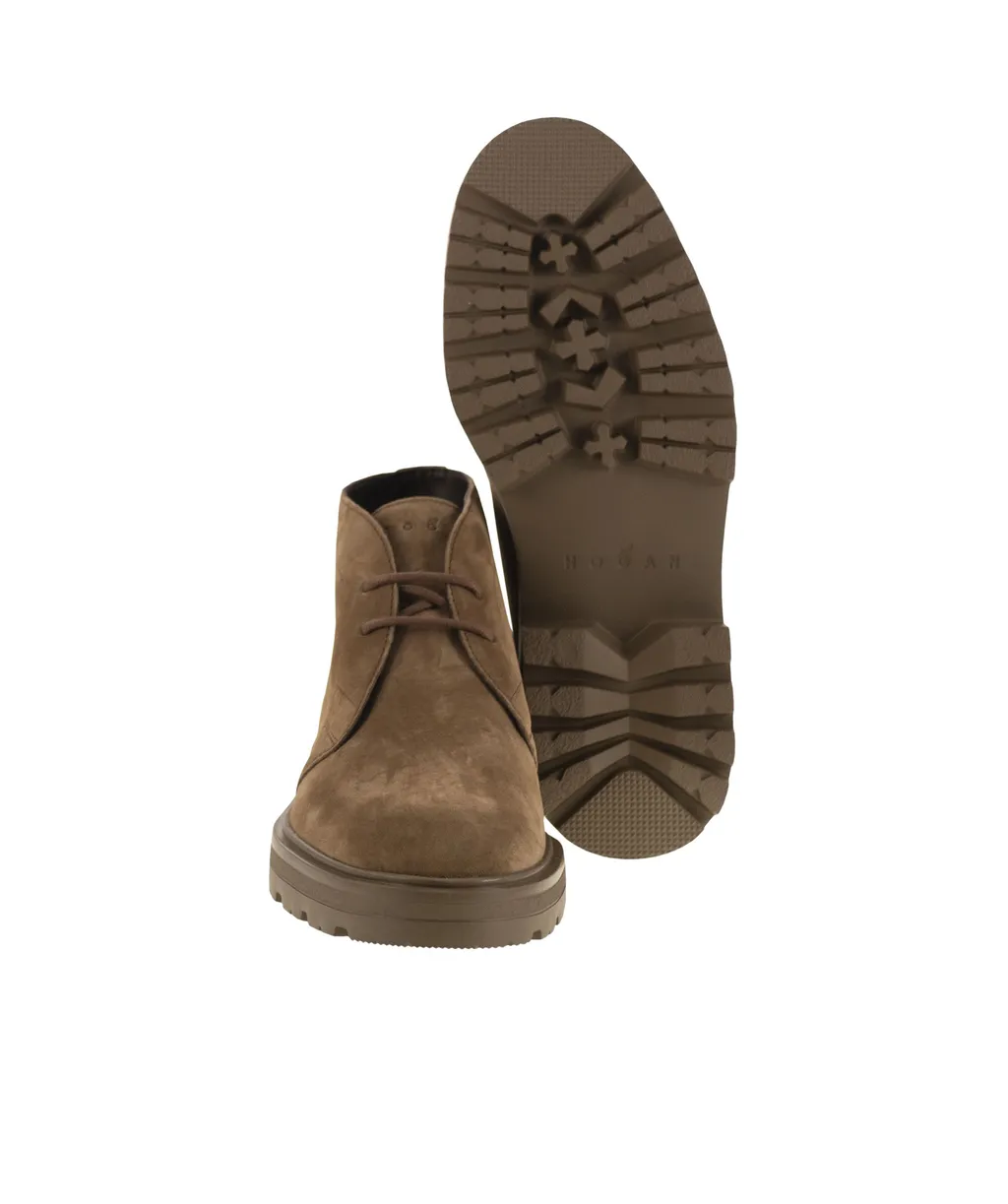 Lace-Up Ankle Boots
