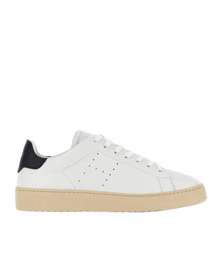 Round-Toe Lace-Up Sneakers