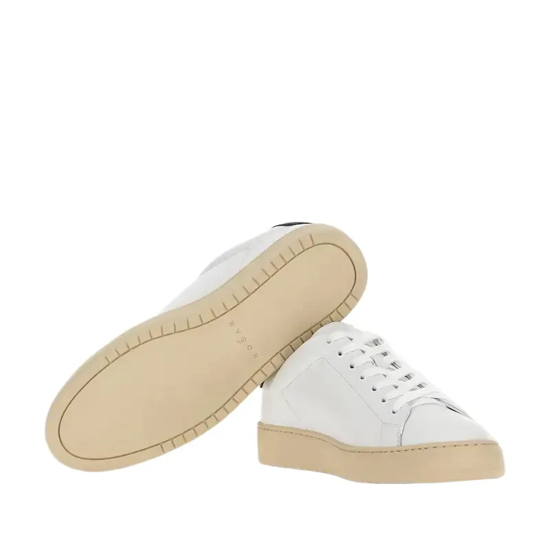 Round-Toe Lace-Up Sneakers