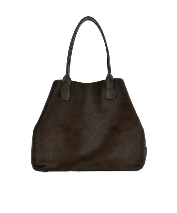 Script Logo Detailed Medium Tote Bag