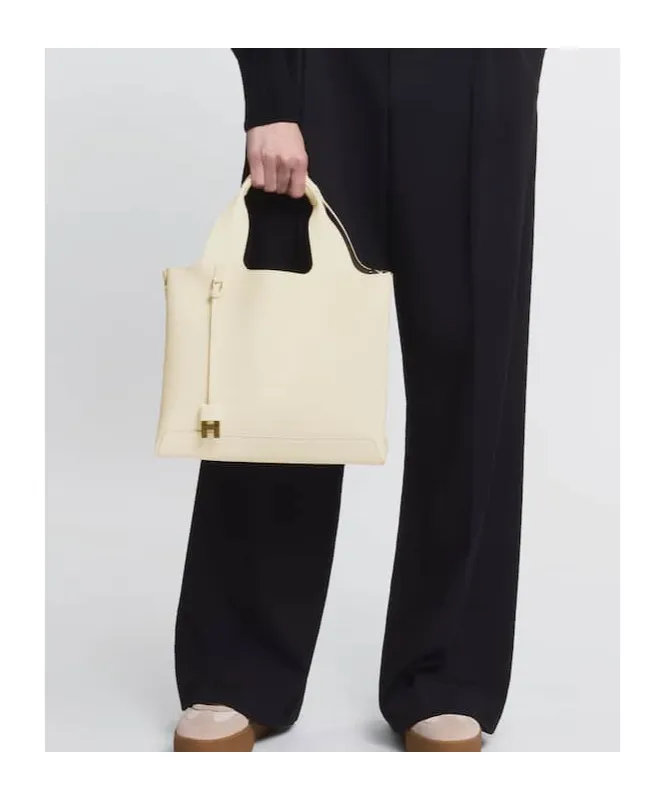 H Logo Charm Shopping Bag