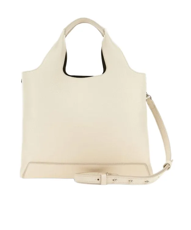 H Logo Charm Shopping Bag
