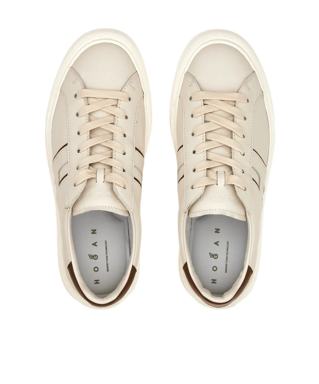 H Stripe Low-Top Sneakers