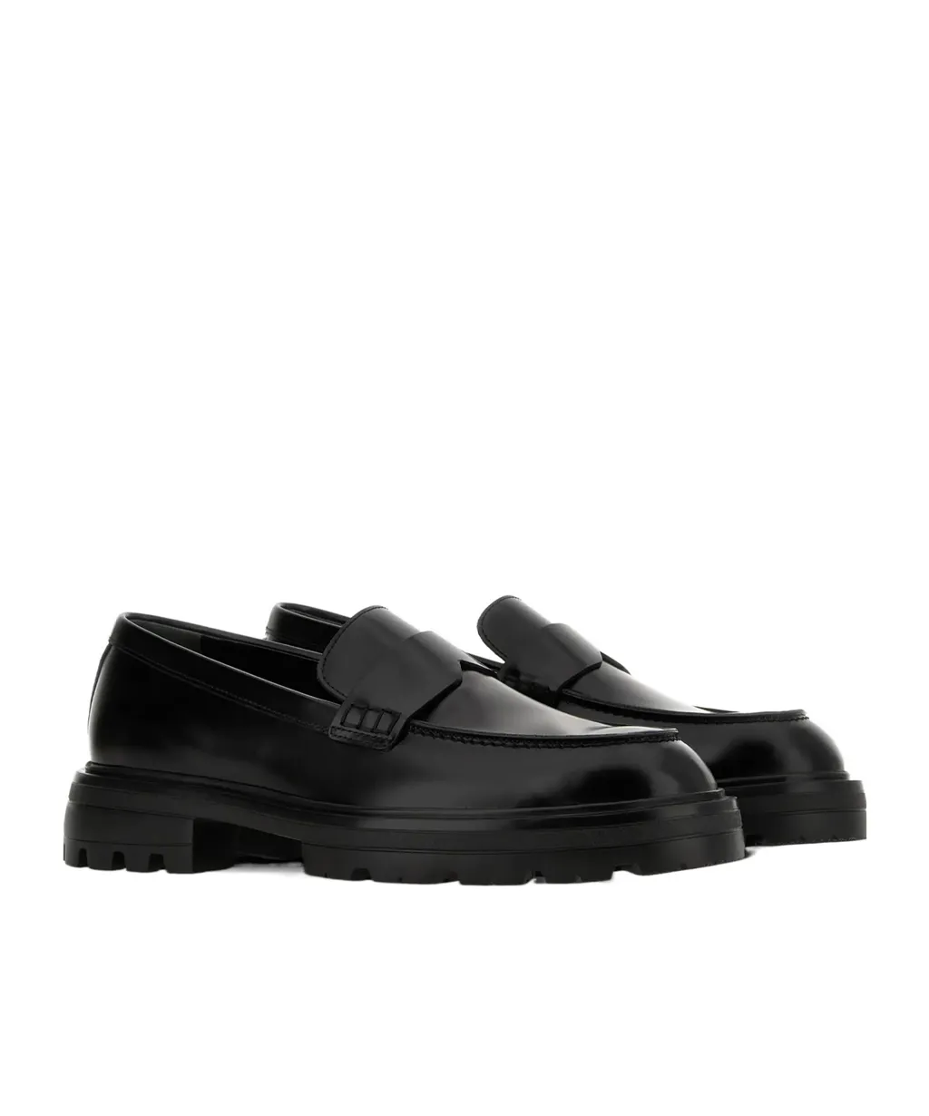 Round-Toe Loafers