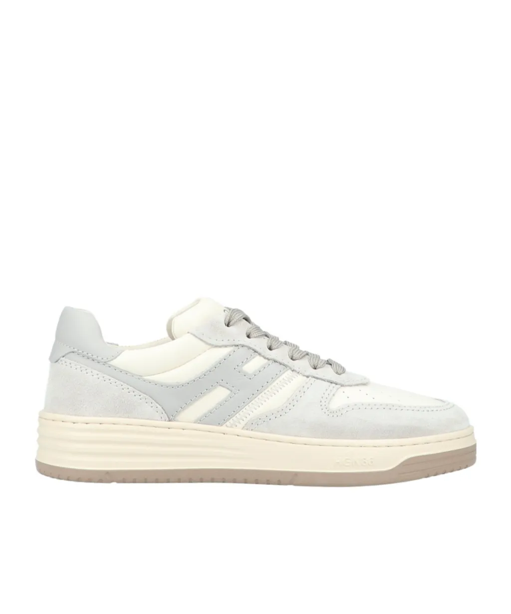 Hogan H630 Logo Patch Lace-Up Sneakers