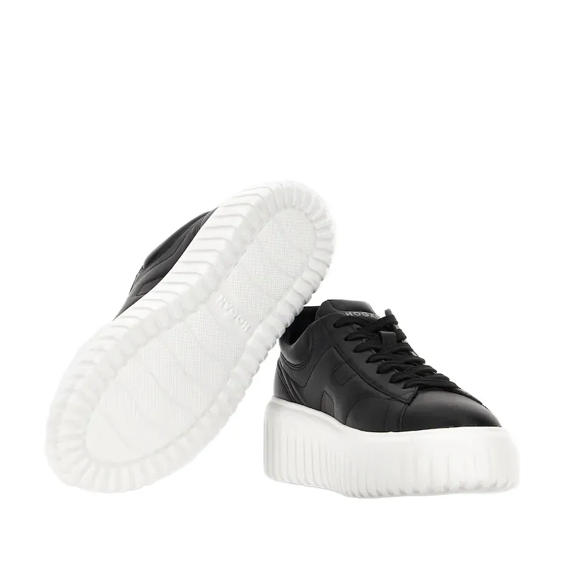 H-Stripes Embellished Lace-Up Sneakers