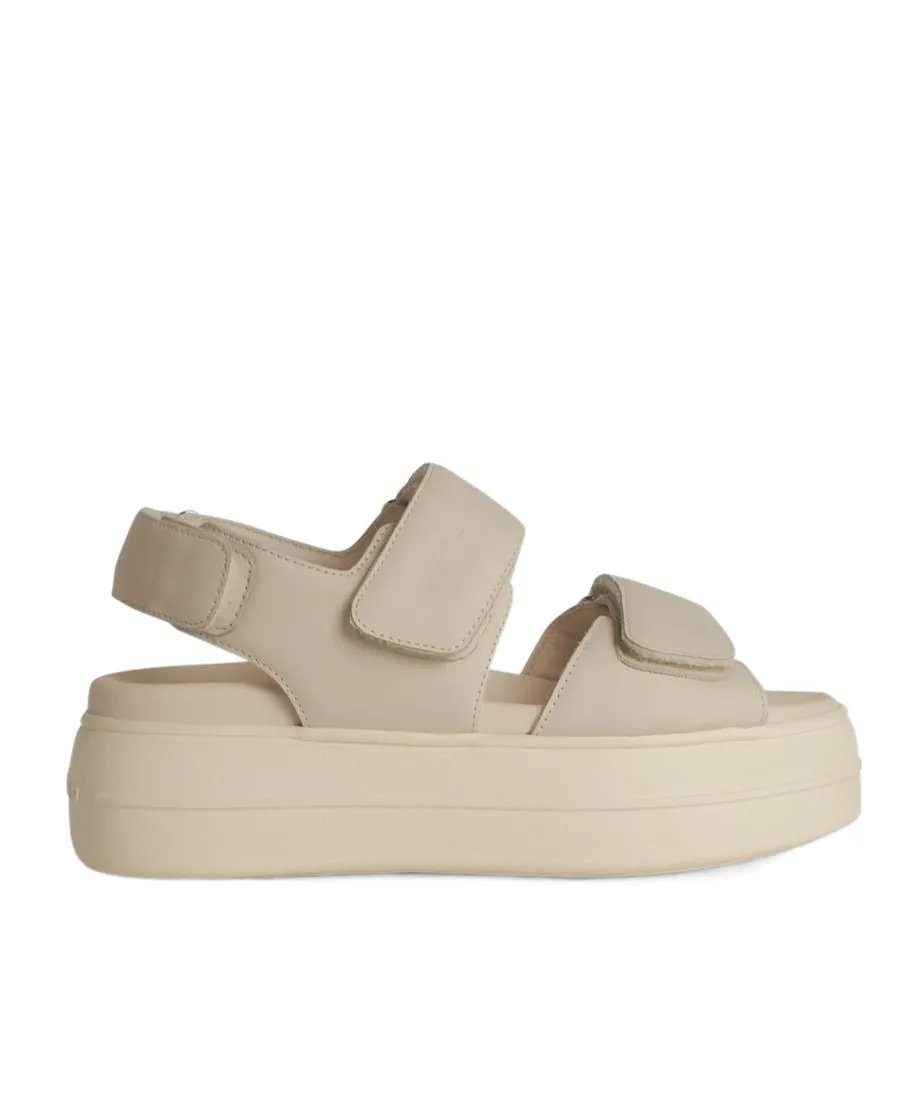 Strapped Round Toe Sandals