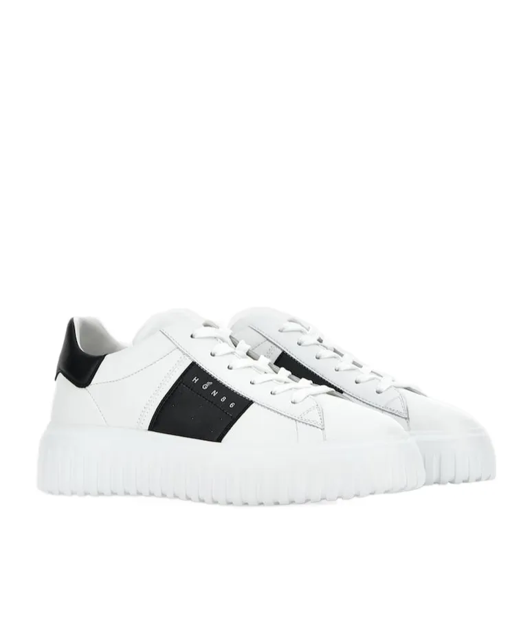 H-Stripes Lace-Up Sneakers