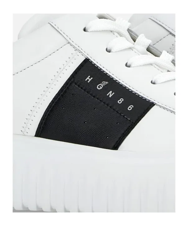 H-Stripes Lace-Up Sneakers