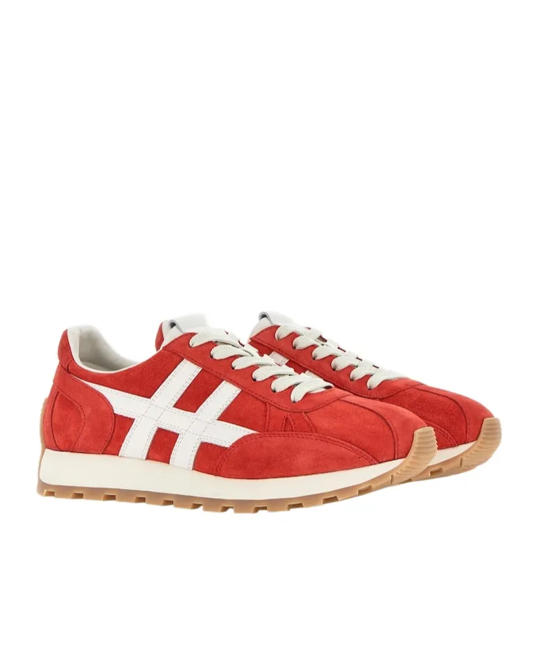 86Er Logo Patch Sneakers