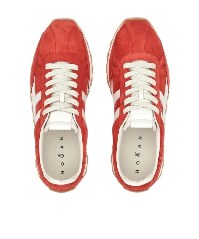 86Er Logo Patch Sneakers