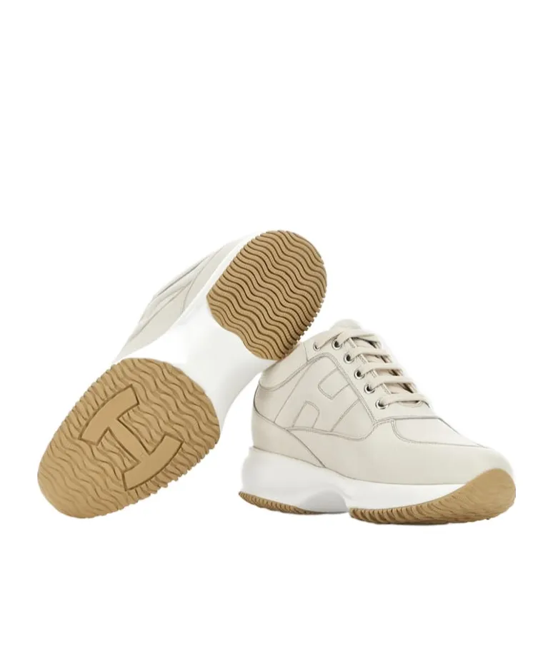 Interactive Lace-Up Sneakers