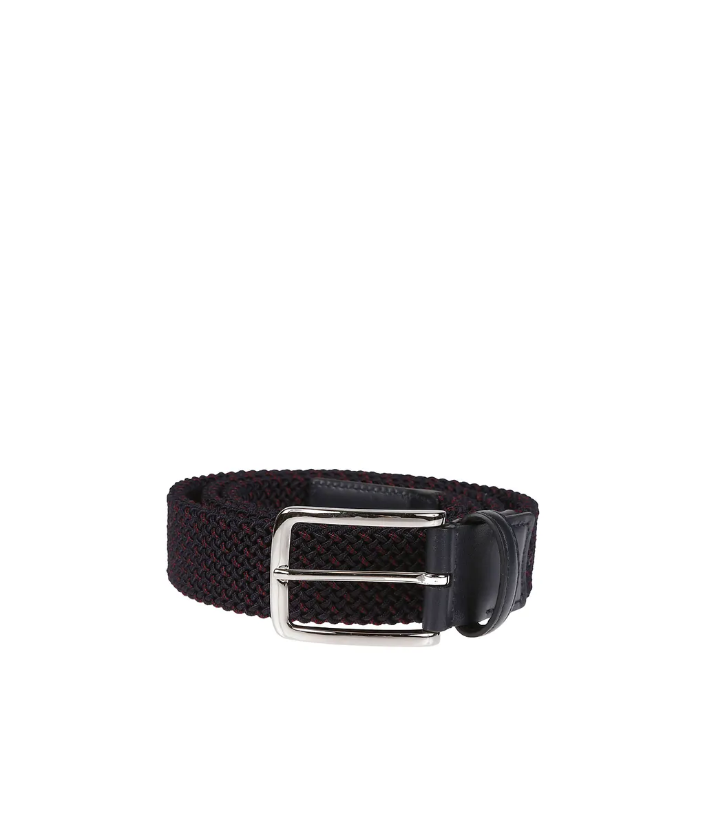 Logo Stamped Buckle Belt