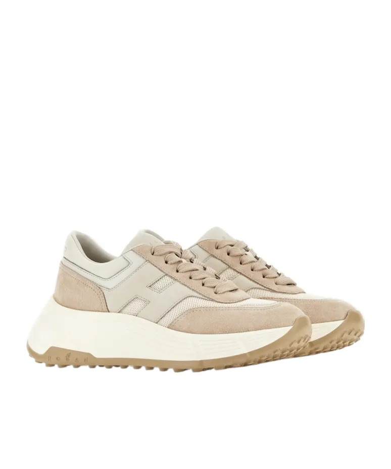 Mesh Panelled Sneakers