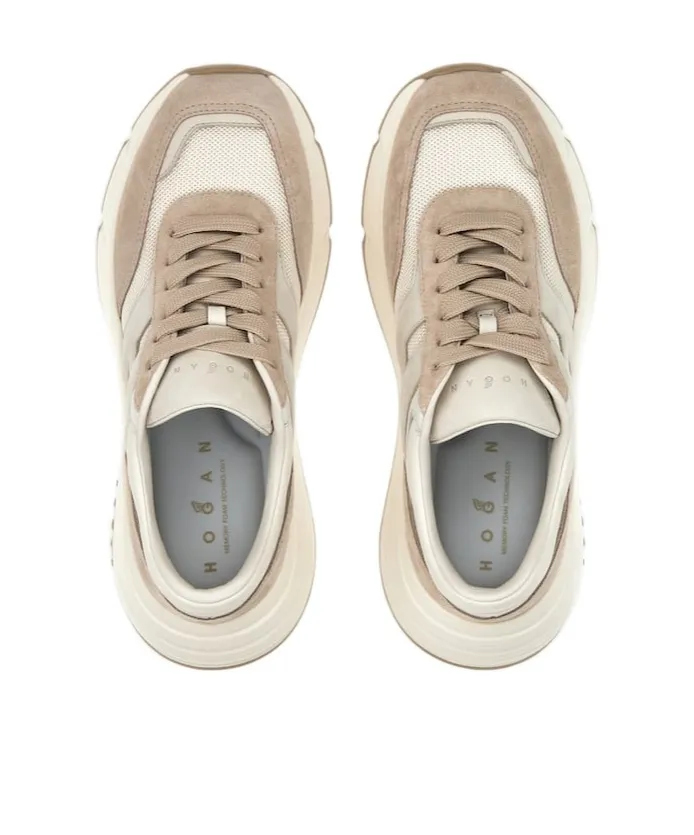 Mesh Panelled Sneakers
