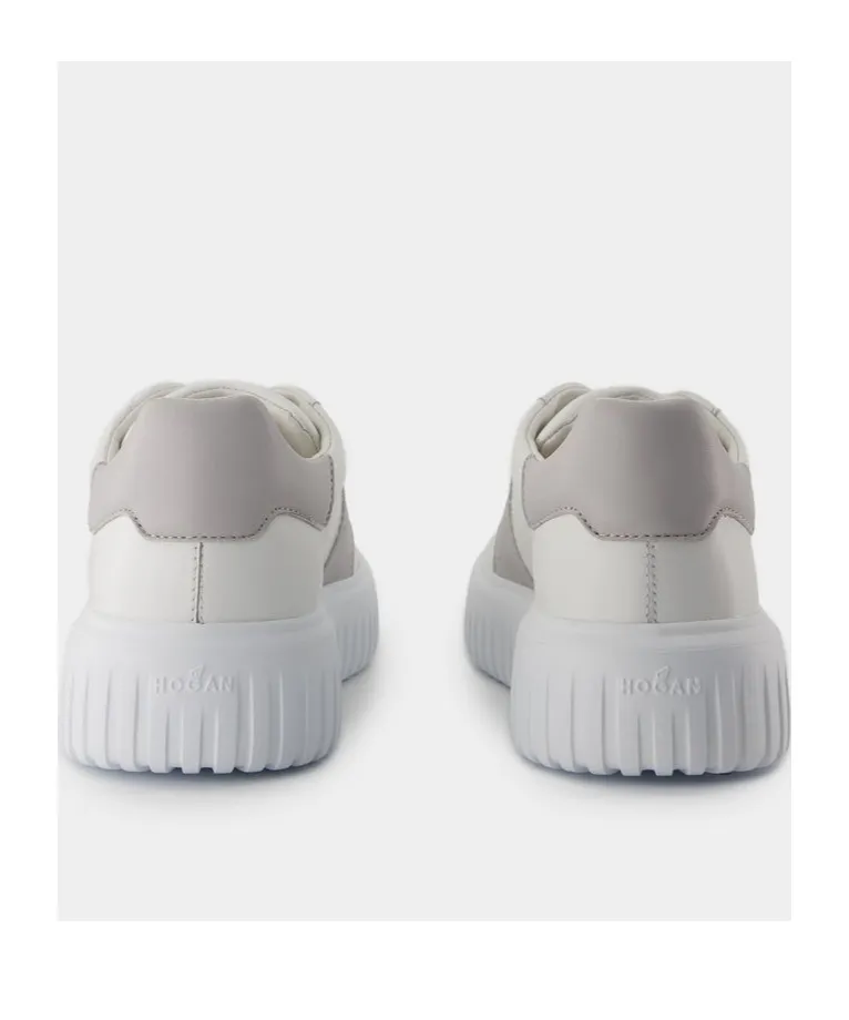 H-Stripes Leather Sneakers