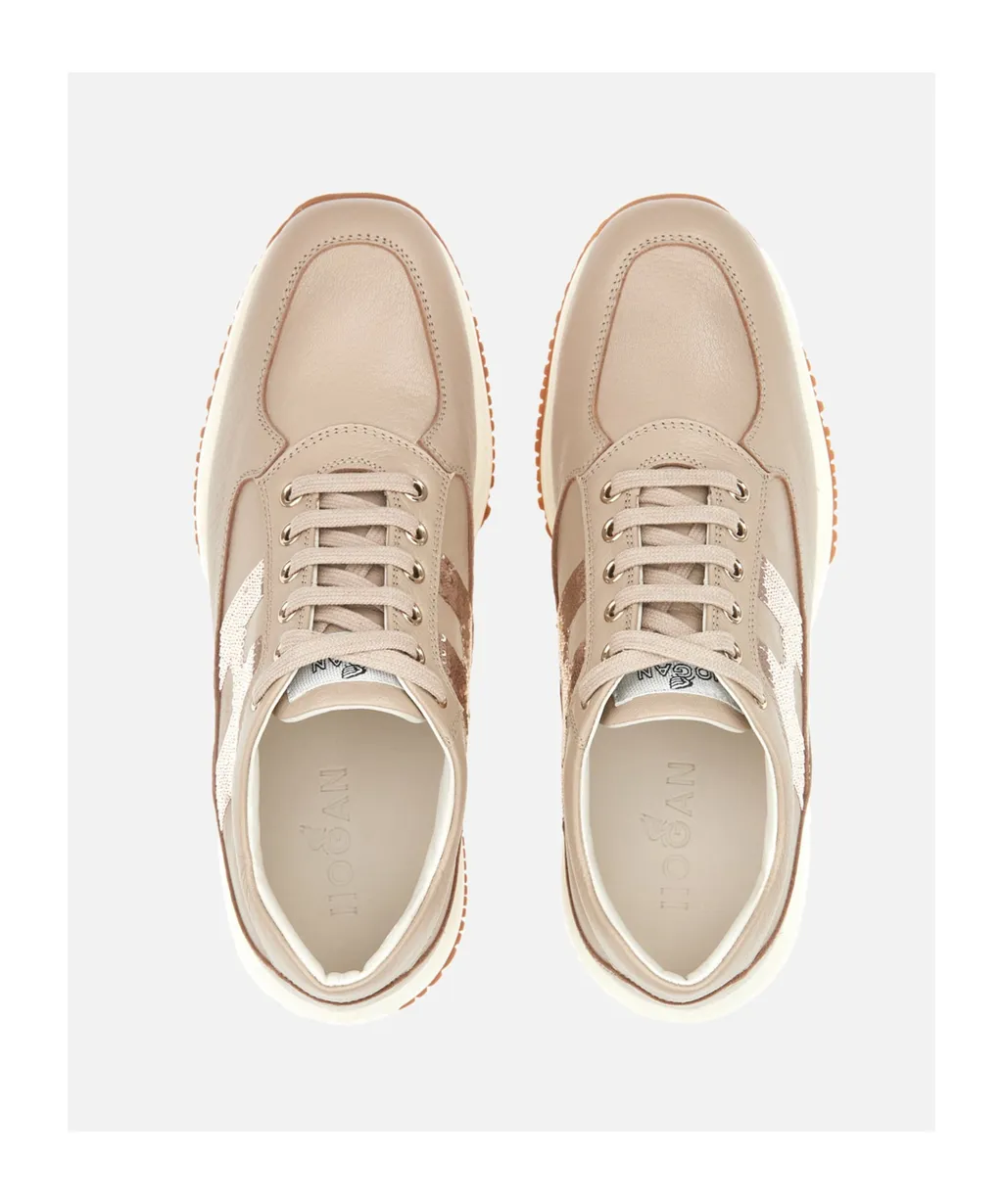 Interactive Logo Patch Sneakers