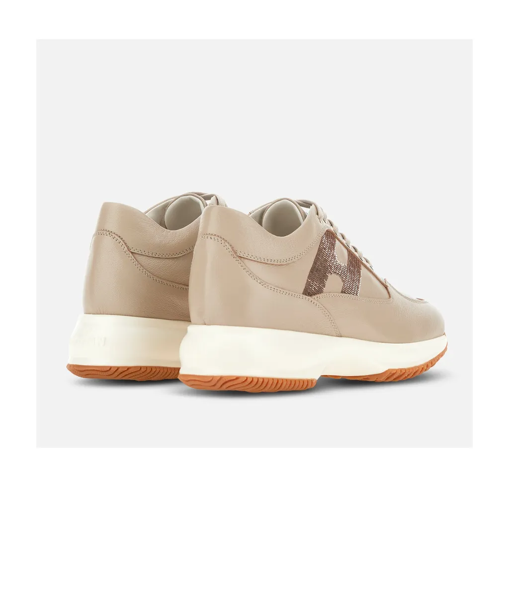 Interactive Logo Patch Sneakers