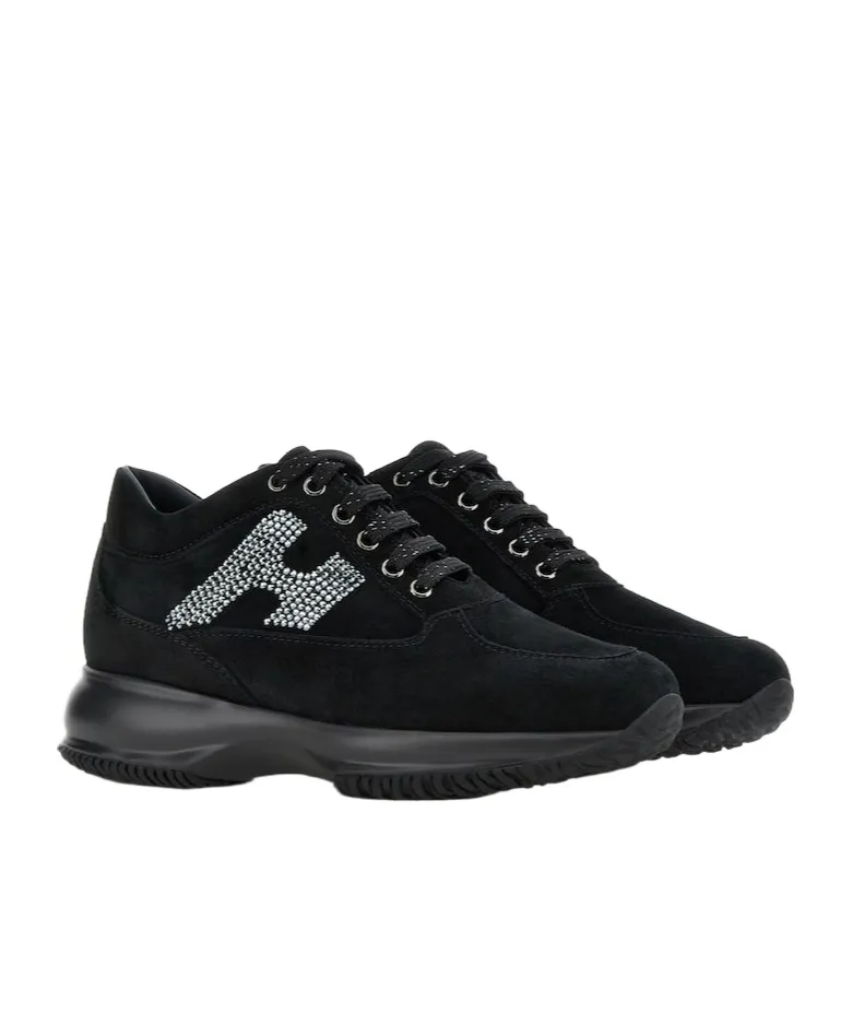 Interactive Lace-Up Sneakers