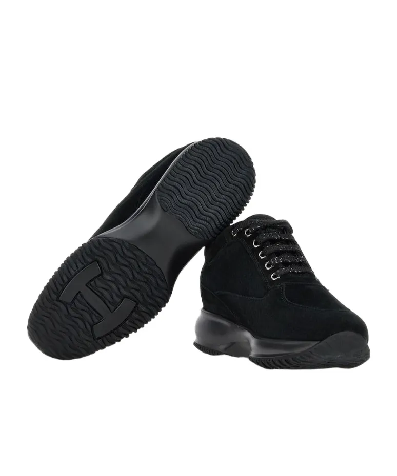 Interactive Lace-Up Sneakers