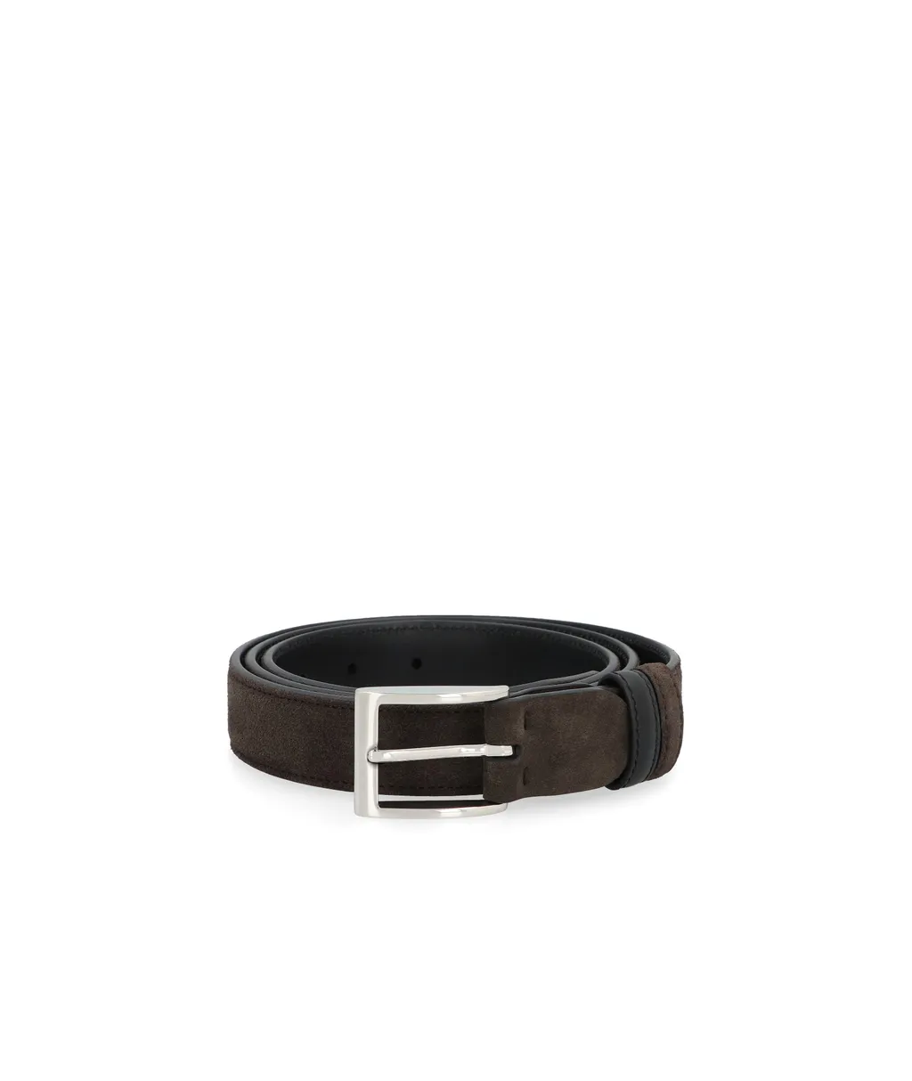 Logo Detailed Buckled Belt