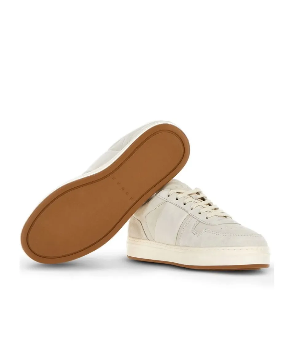 Logo Printed Lace-Up Sneakers
