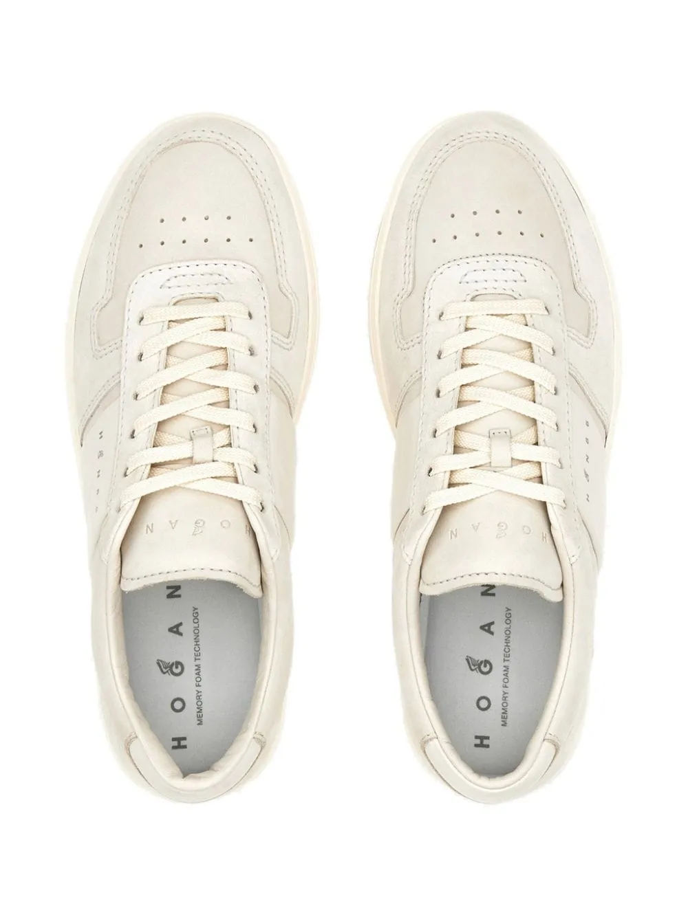 Logo Printed Lace-Up Sneakers