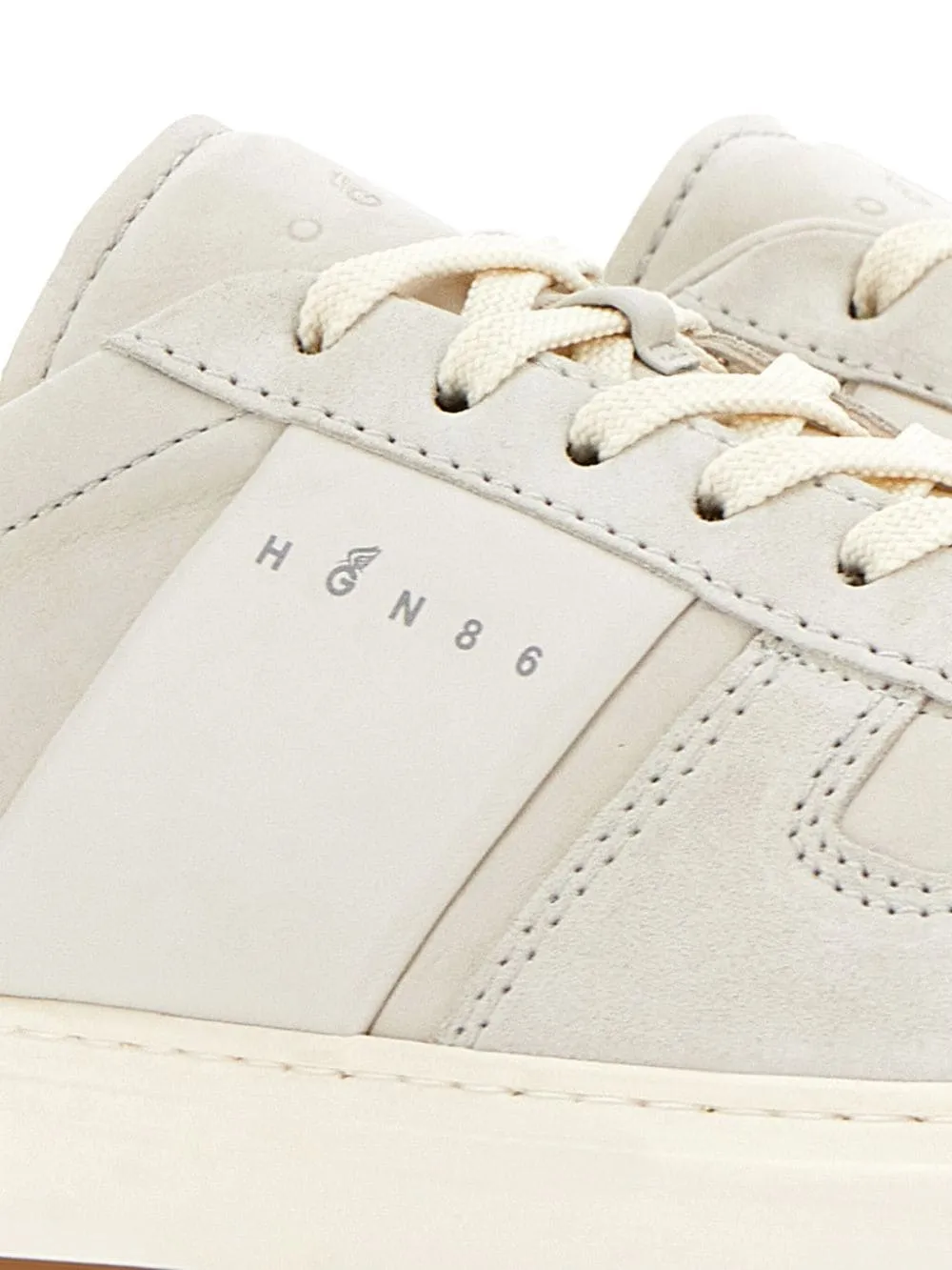 Logo Printed Lace-Up Sneakers